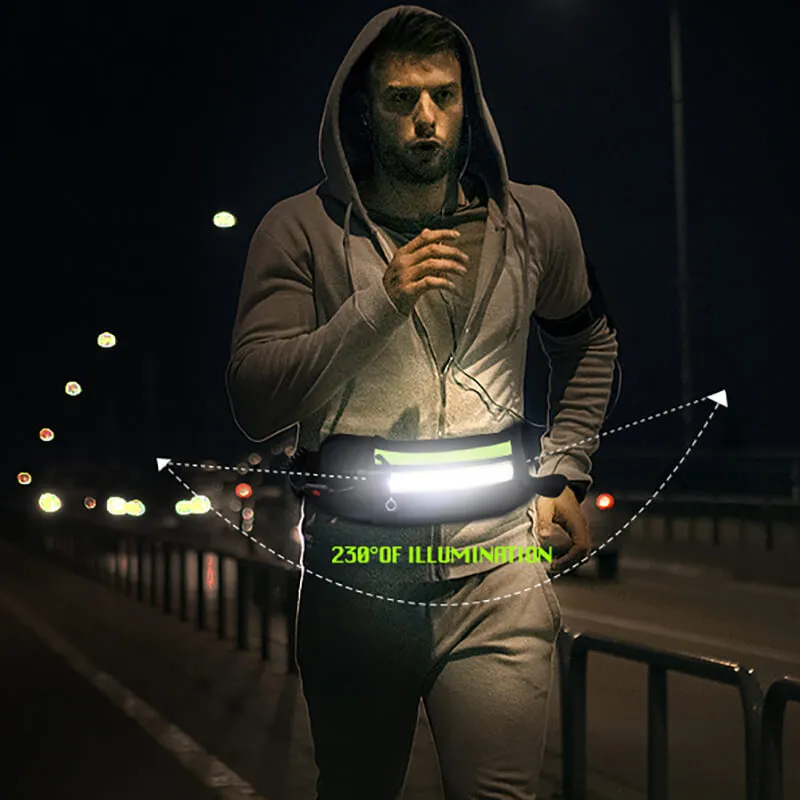 1000 Lumens Rechargeable Running Light Belt