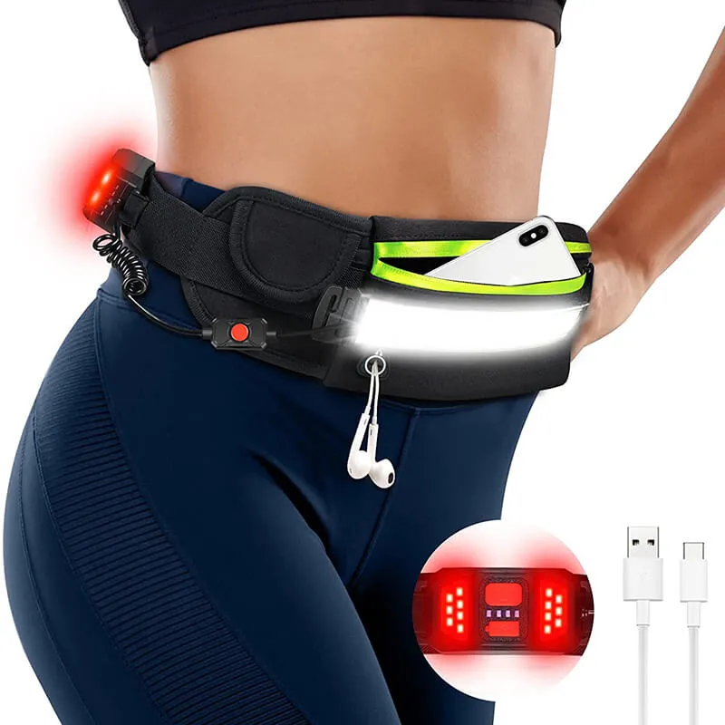 1000 Lumens Rechargeable Running Light Belt