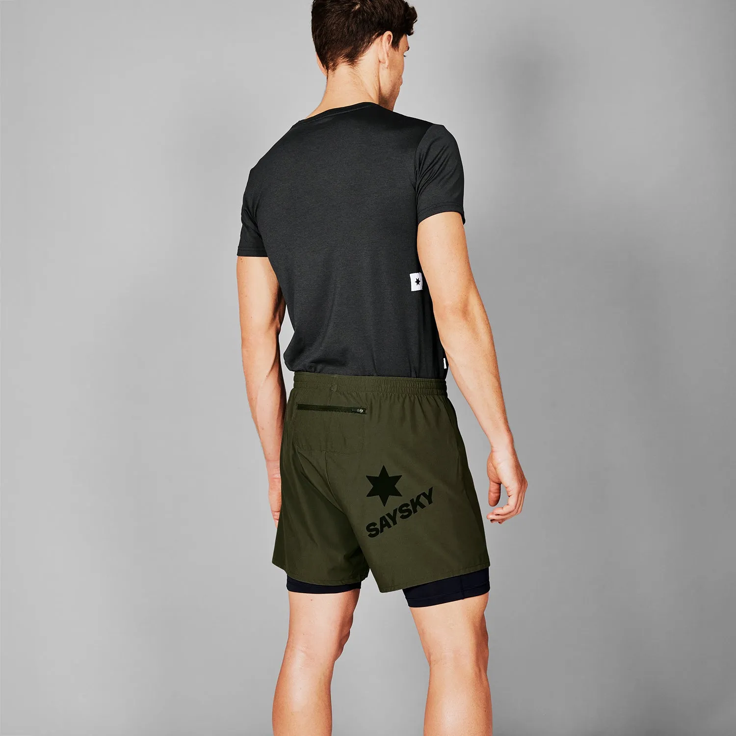 2 in 1 Pace Shorts 5''