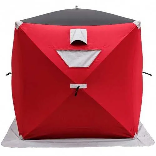 3-person Portable Pop-up Ice Shelter Fishing Tent with Bag