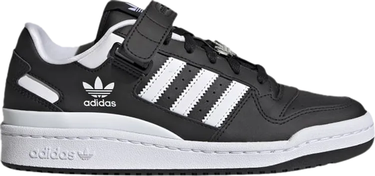 Adidas Wmns Forum Low 'Black White' sneakers, black