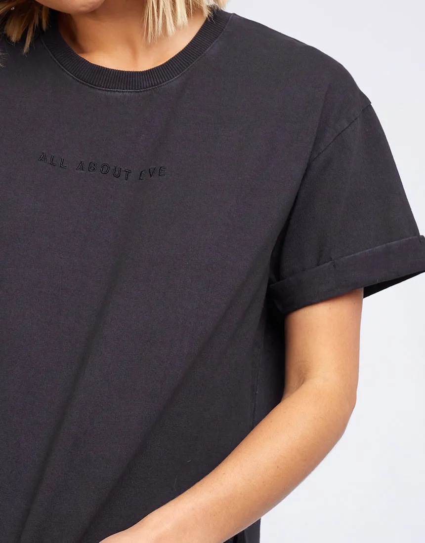 All About Eve AAE Washed Tee Washed Black