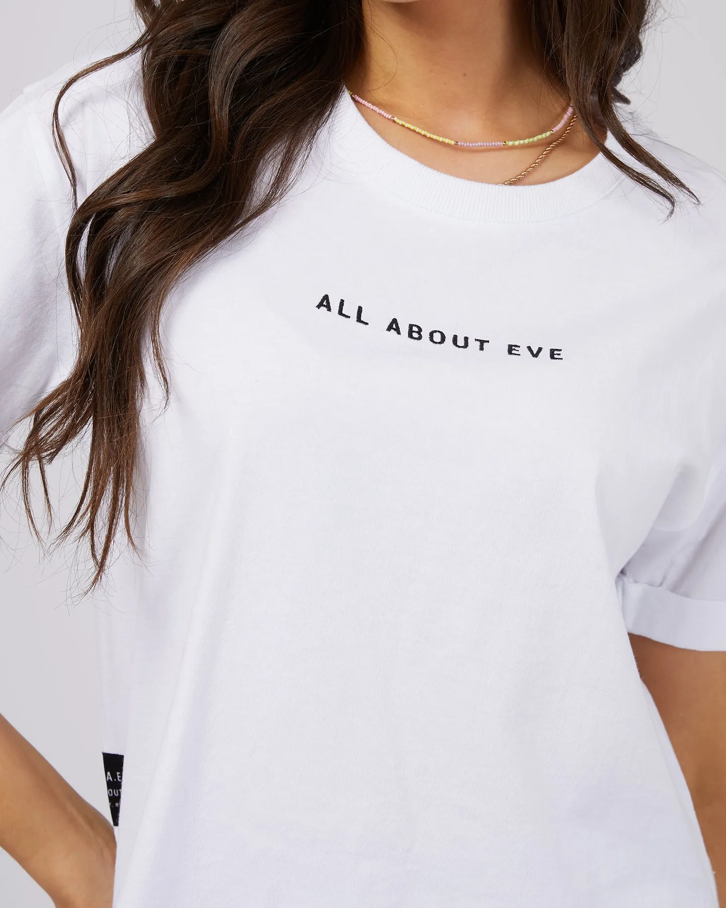 All About Eve AAE Washed Tee White