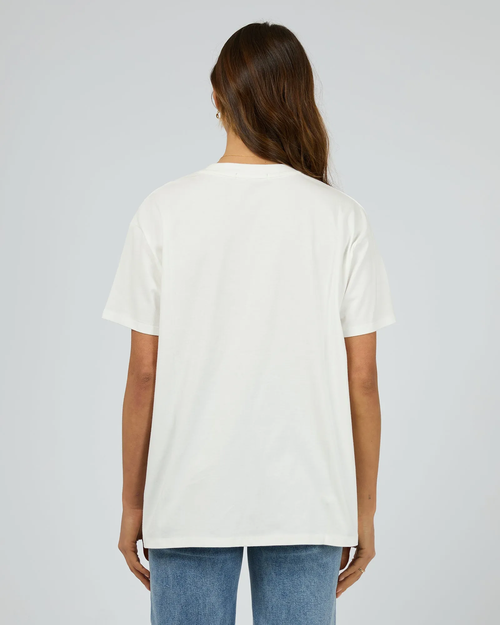 All About Eve Rhi Standard Tee Vintage White