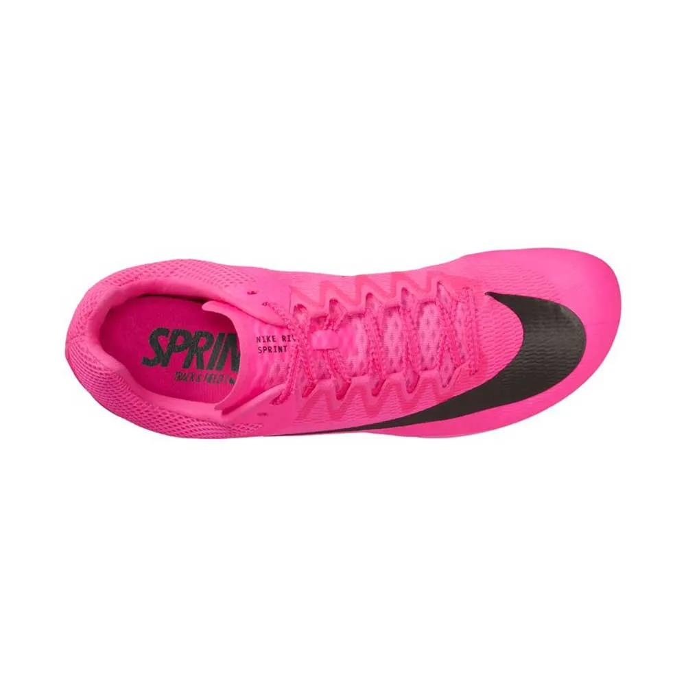 All Gender Nike Zoom Rival Sprint Spike- Hyper Pink/Black/Laser Orange- Regular (D)