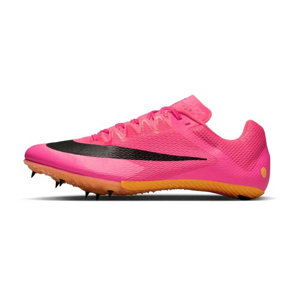 All Gender Nike Zoom Rival Sprint Spike- Hyper Pink/Black/Laser Orange- Regular (D)