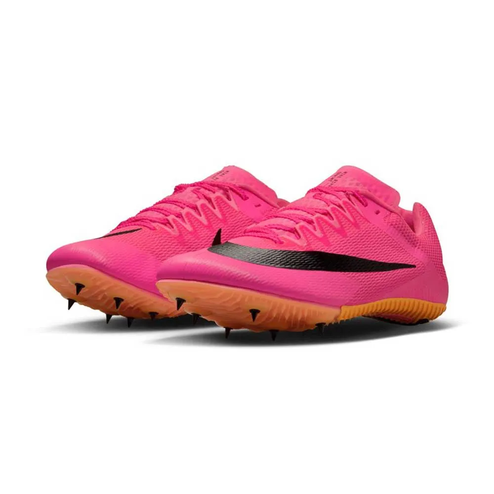 All Gender Nike Zoom Rival Sprint Spike- Hyper Pink/Black/Laser Orange- Regular (D)