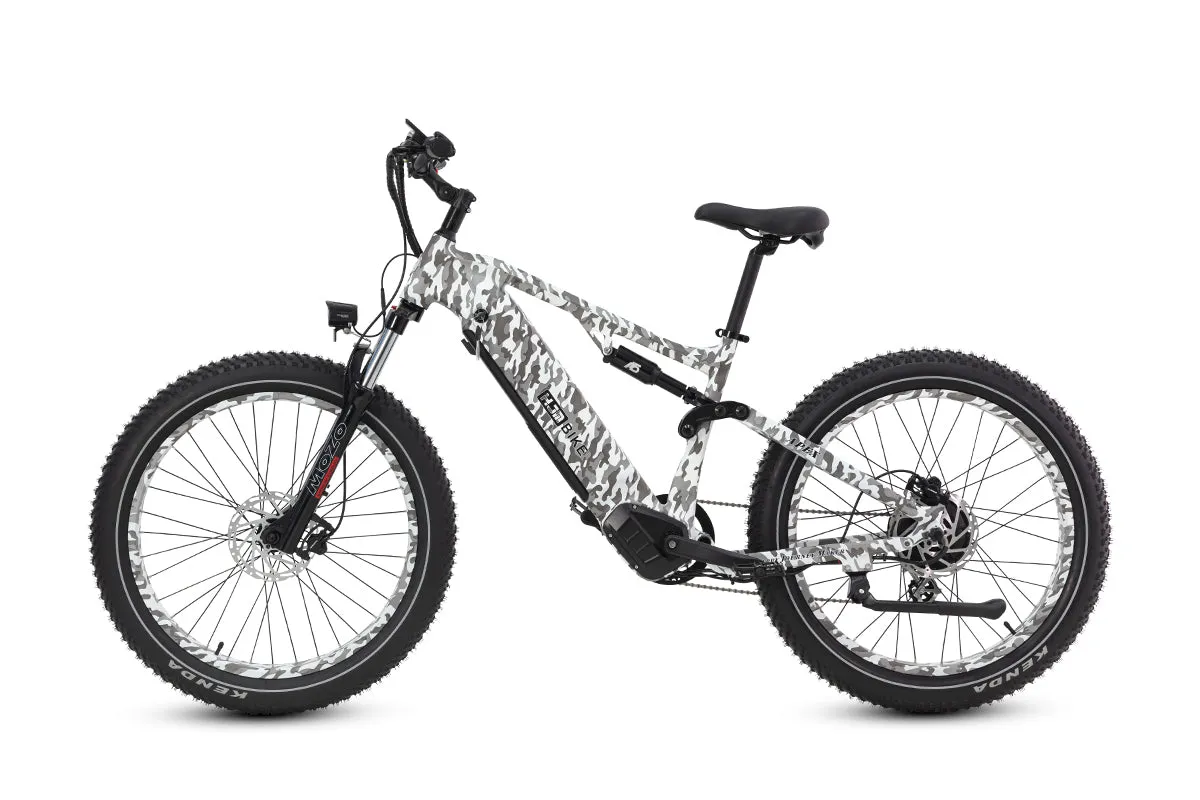 Apex Full Suspension Fat Tire Ebike 1000W