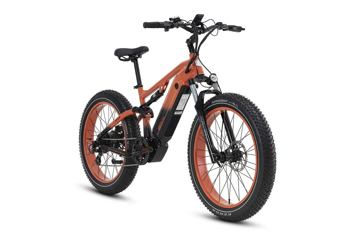 Apex Full Suspension Fat Tire Ebike 1000W