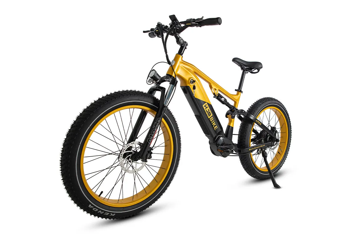 Apex Full Suspension Fat Tire Ebike 1000W