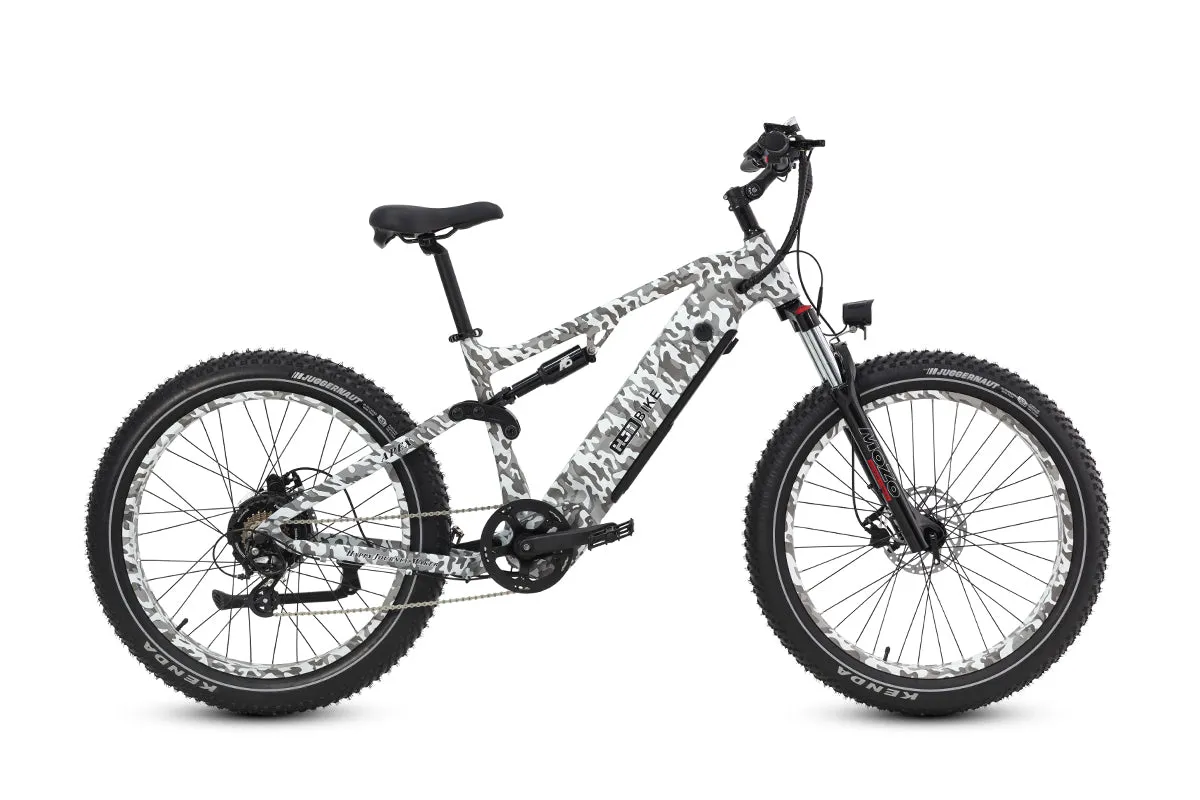 Apex Full Suspension Fat Tire Ebike 1000W