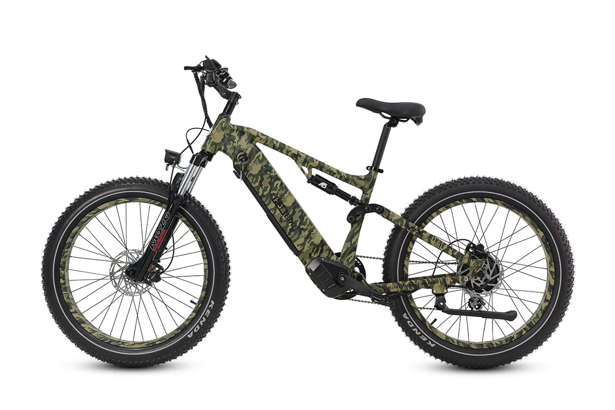 Apex Full Suspension Fat Tire Ebike 1000W