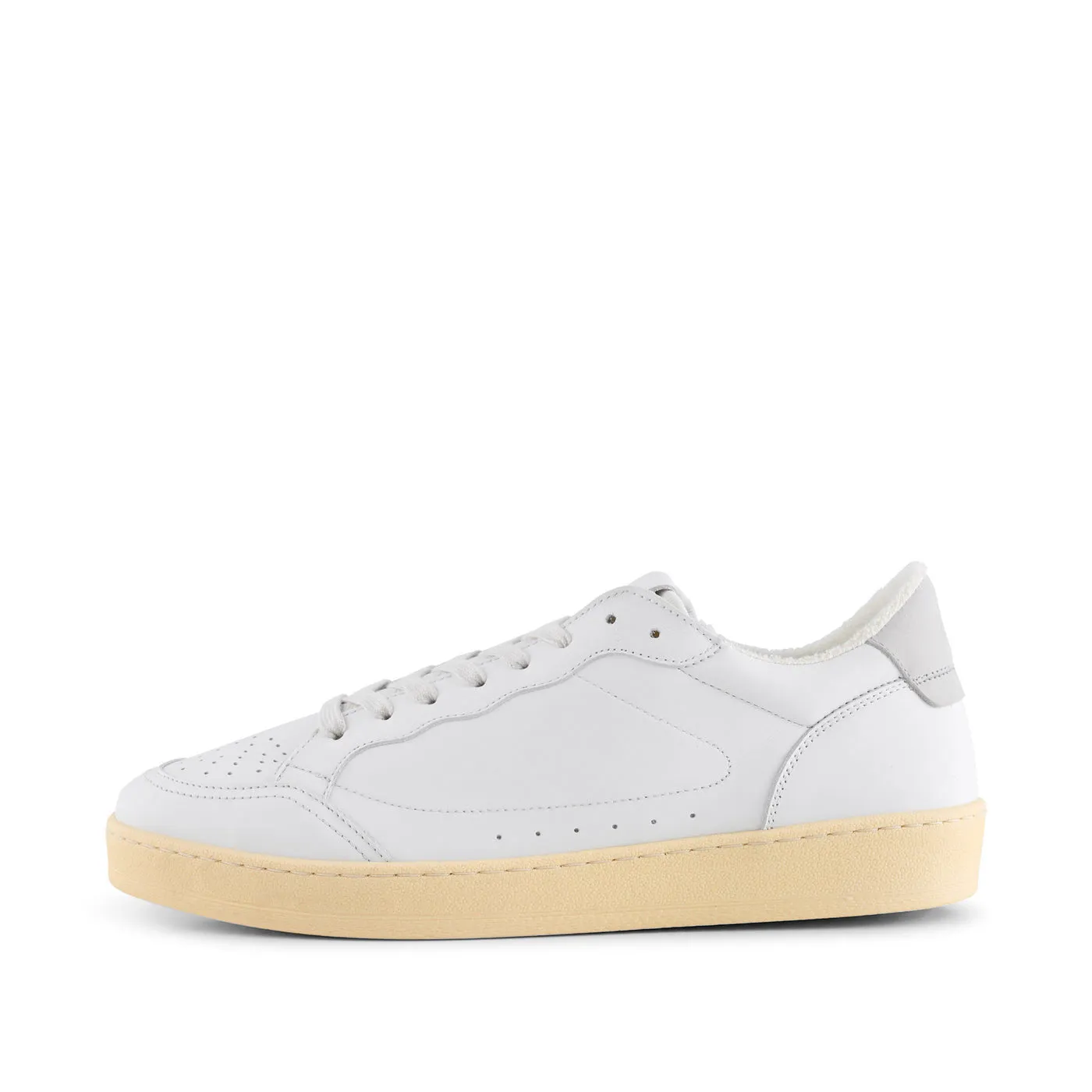 Babtiste sneaker leather - WHITE / WHITE