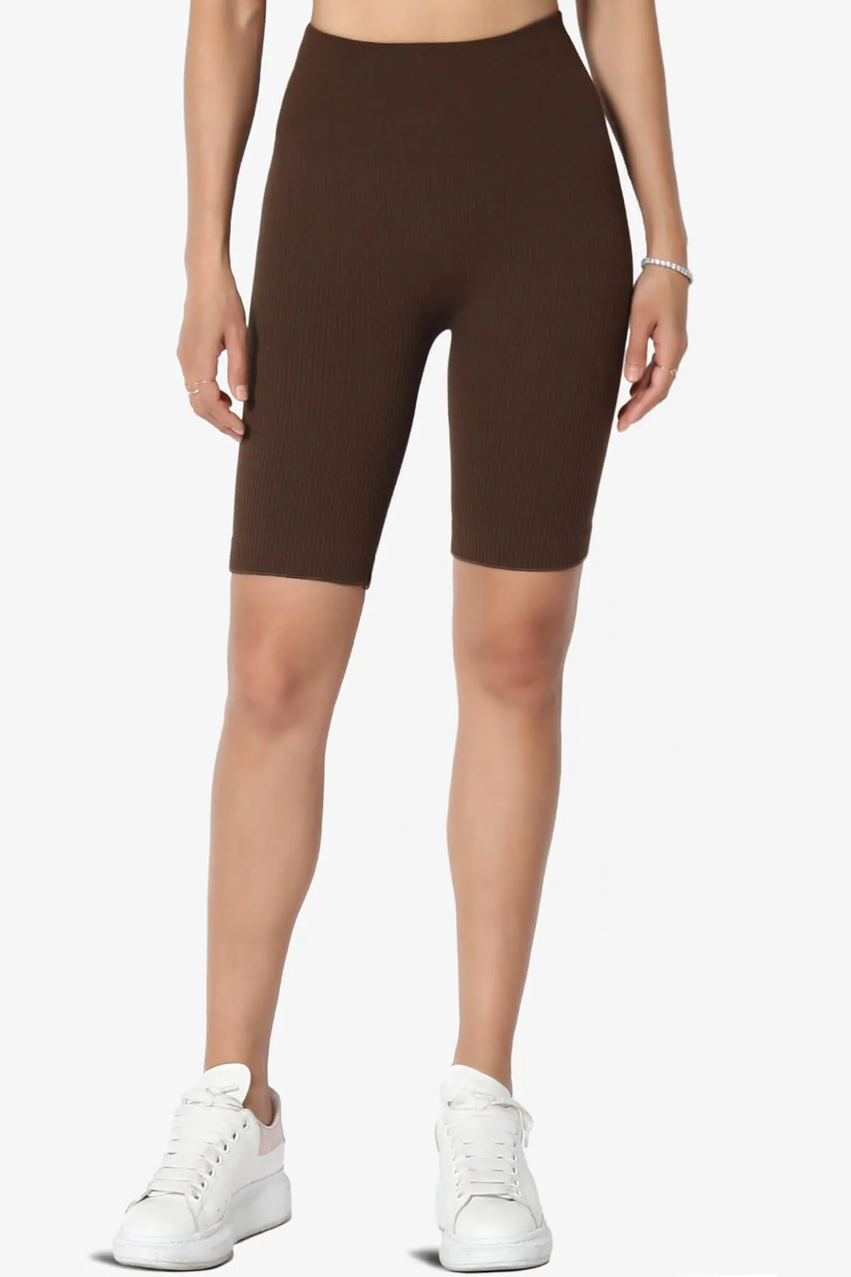 Billion Compression Ribbed Seamless Biker Shorts