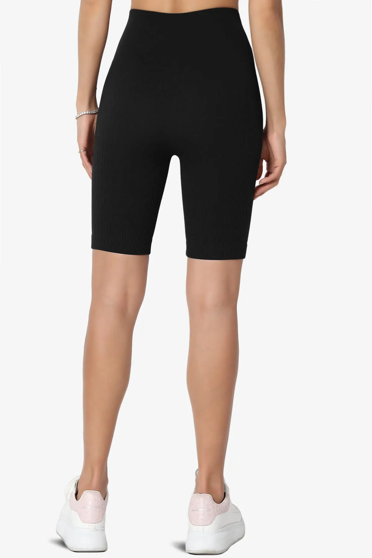 Billion Compression Ribbed Seamless Biker Shorts