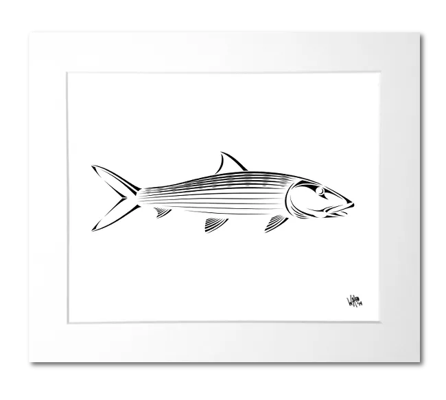 Bonefish Art Print