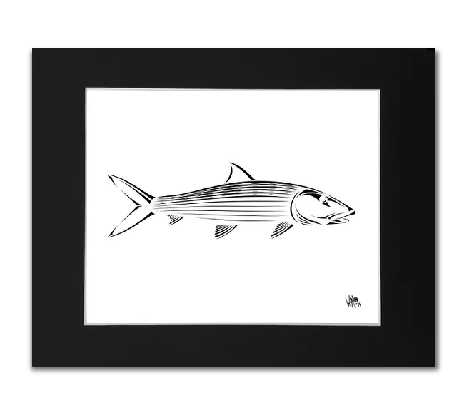 Bonefish Art Print