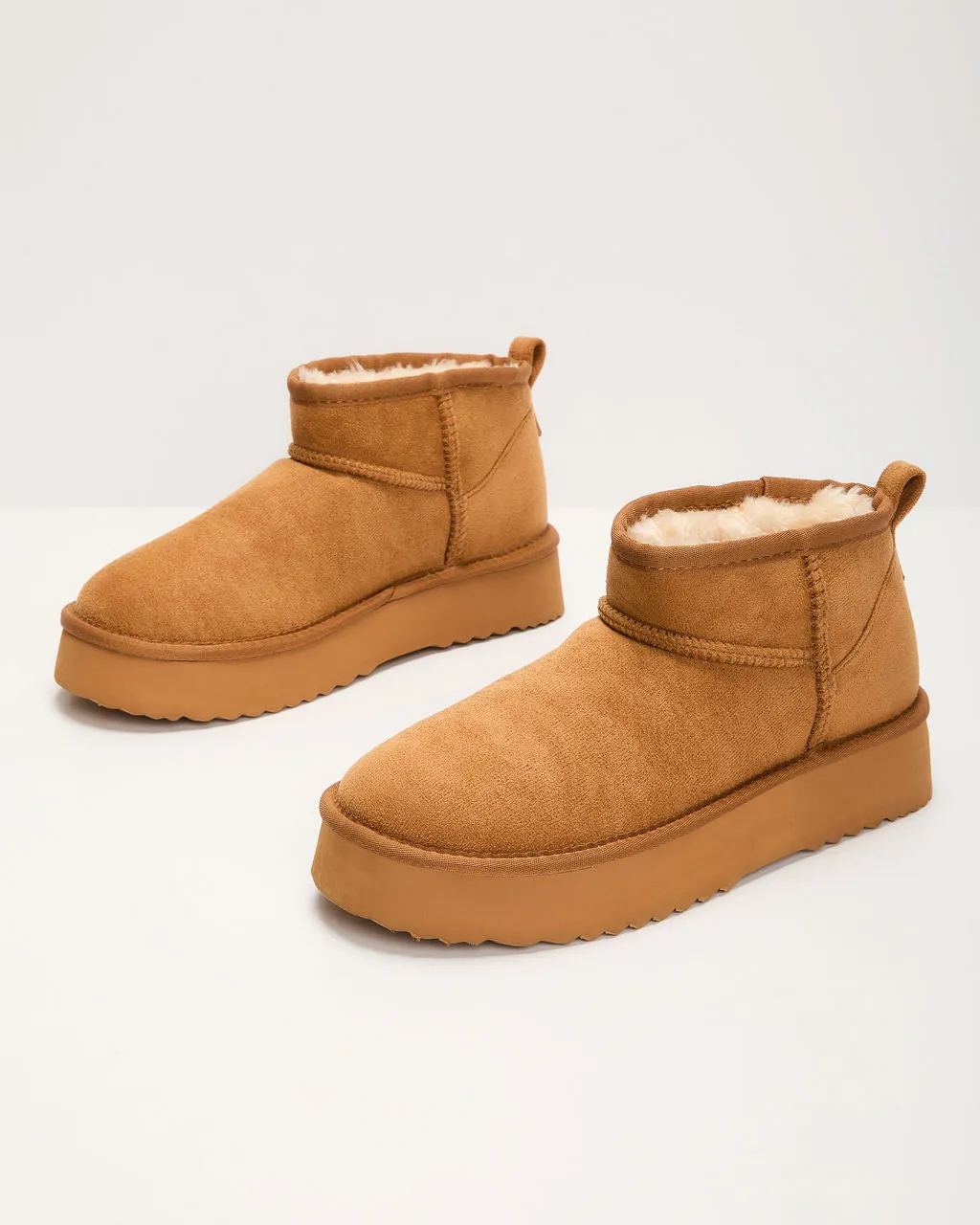 Brisk Feels Platform Ankle Boots