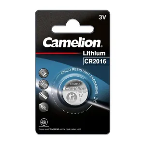 Camelion Lithium CR2016 Button Cell Battery