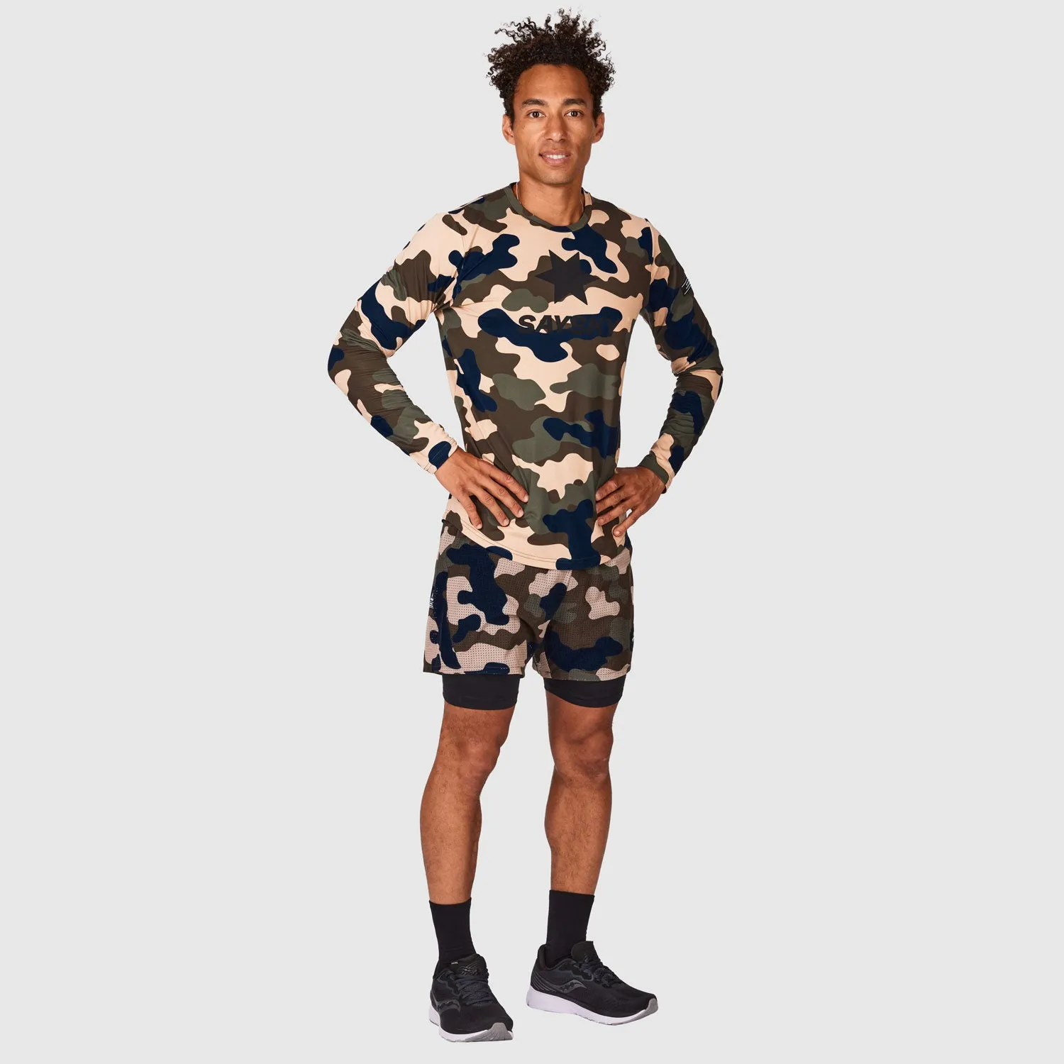 Camo Blaze Long Sleeve