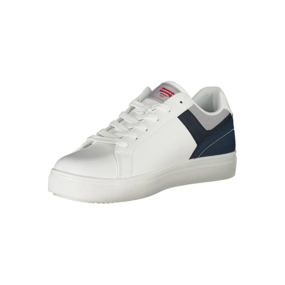 Carrera White Eco Leather Men Sneaker