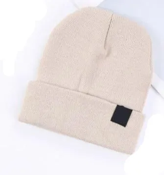 Casual Beanies Bonnet Solid Cap