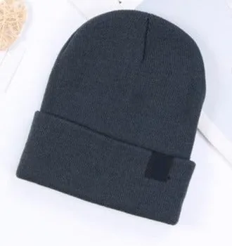 Casual Beanies Bonnet Solid Cap