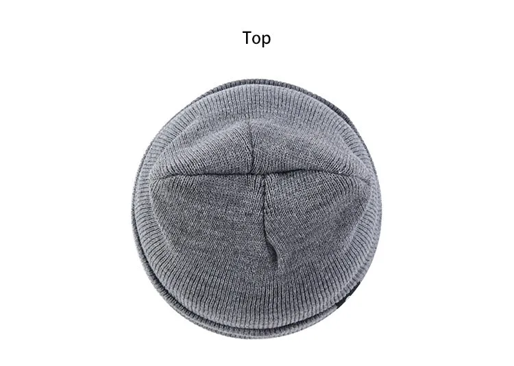 Casual Beanies Bonnet Solid Cap