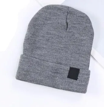 Casual Beanies Bonnet Solid Cap