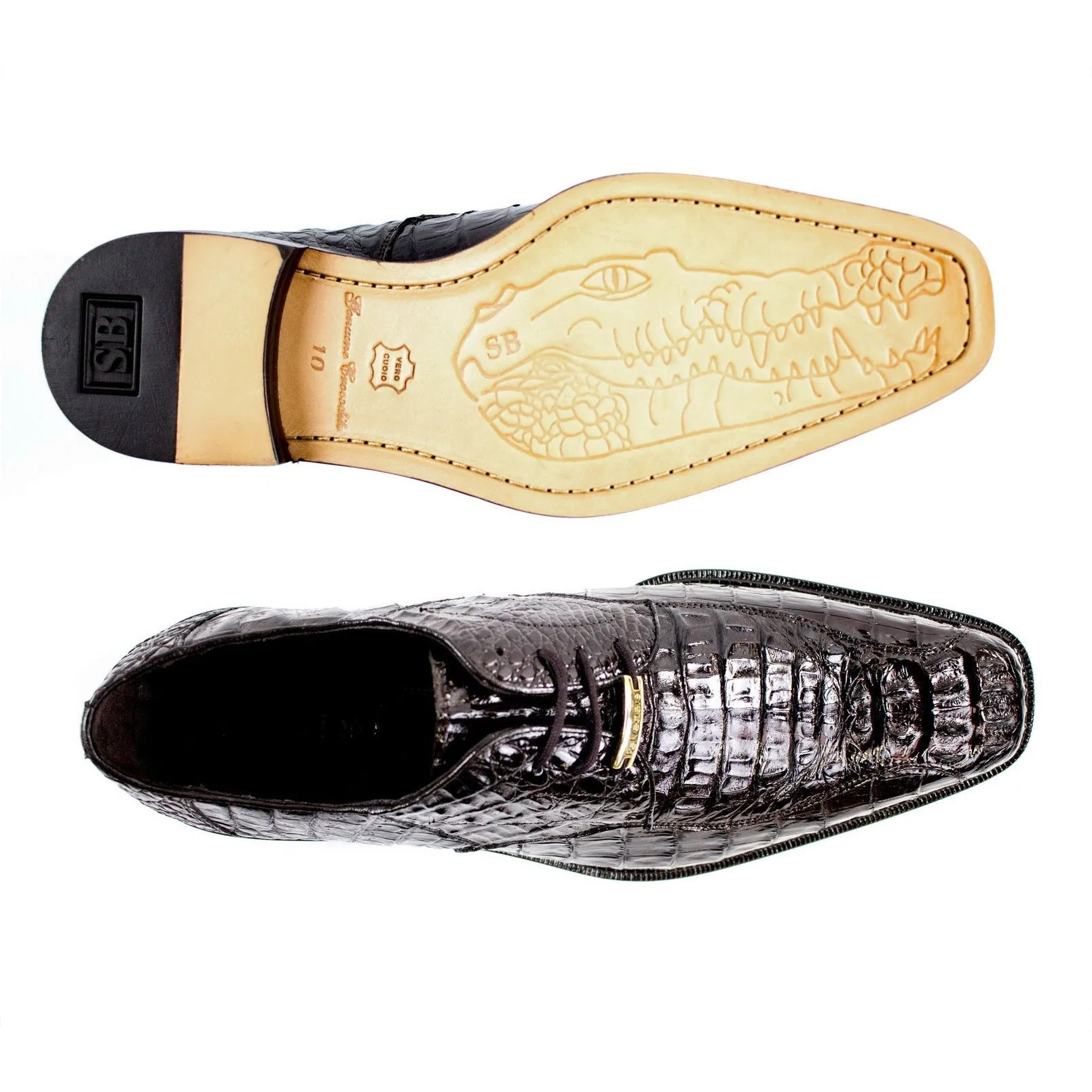 Chapo Hornback Crocodile Dress Shoe by Belvedere