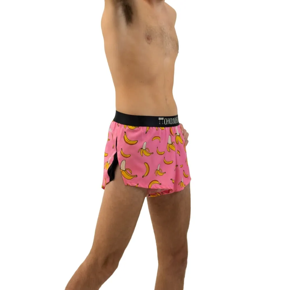 ChicknLegs Men's Bananas Split Shorts 2"