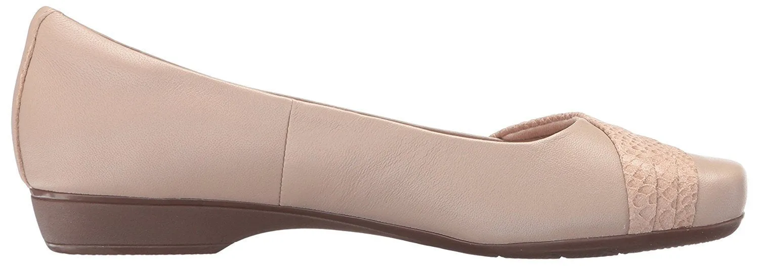 CLARKS Women's Blanche Cacee Flat