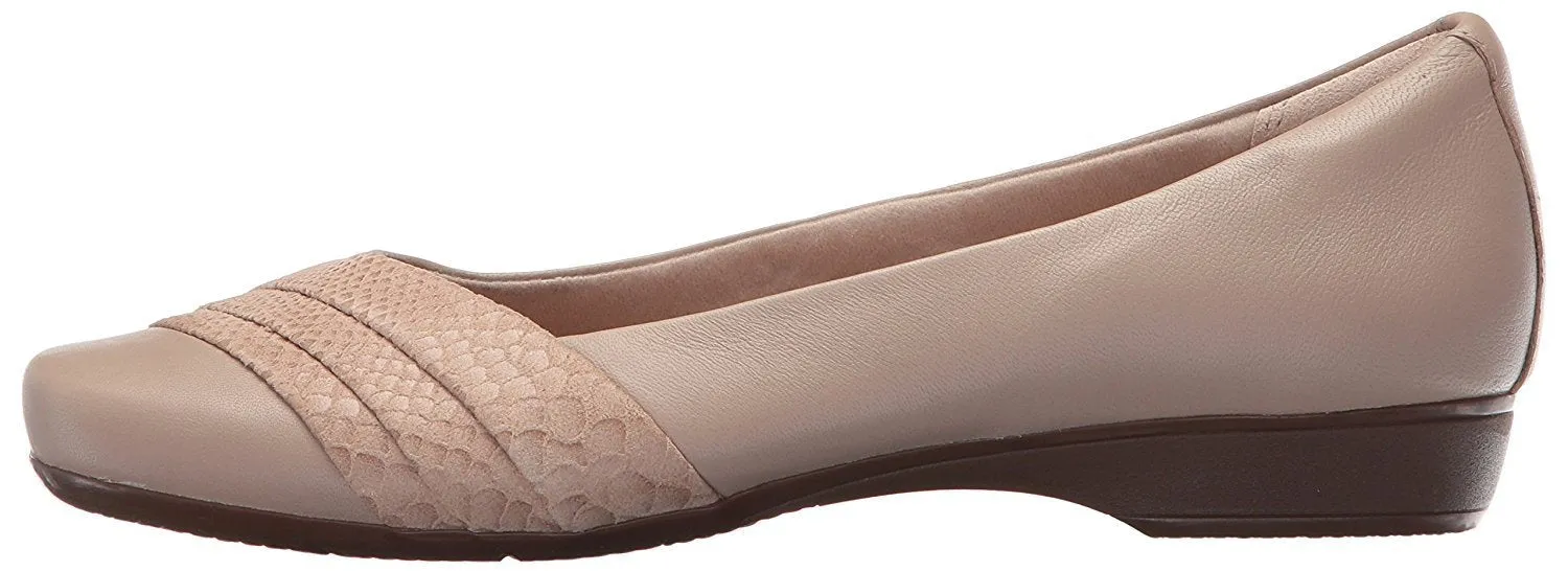 CLARKS Women's Blanche Cacee Flat