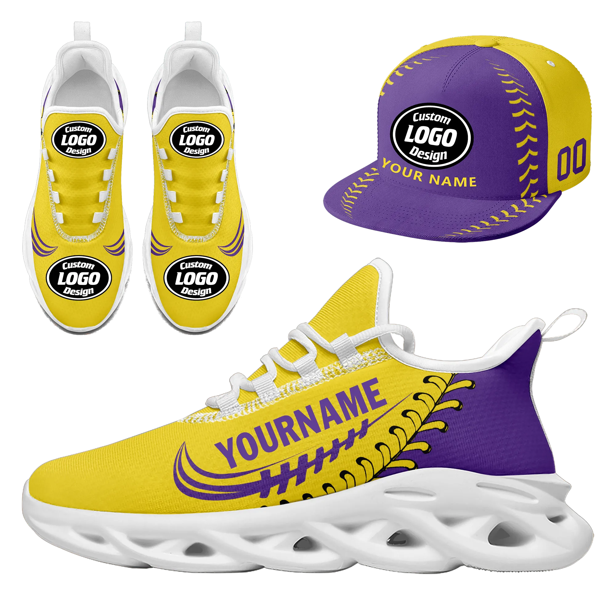 Custom MaxSoul Shoes and Hat Combo Personalized JH-bd0b00ea-a9