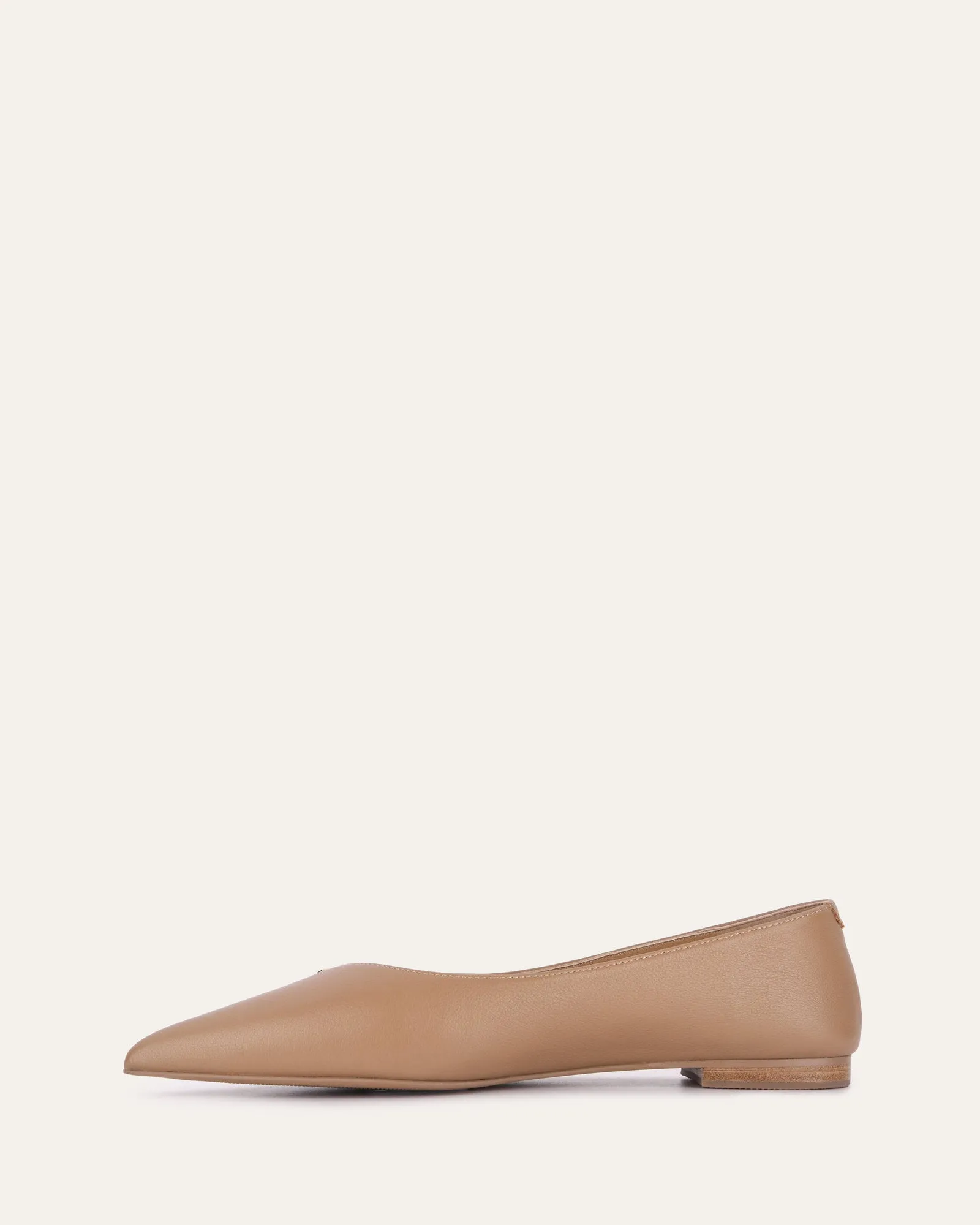 DALTON DRESS FLATS TAN LEATHER