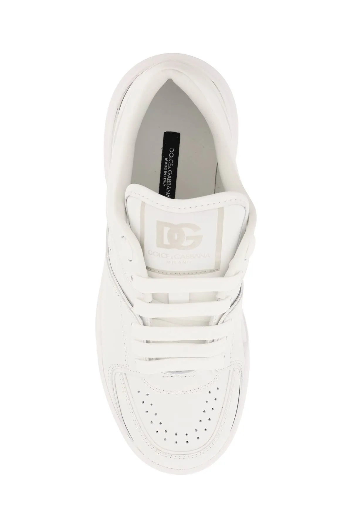 Dolce & gabbana 'new roma' leather sneakers