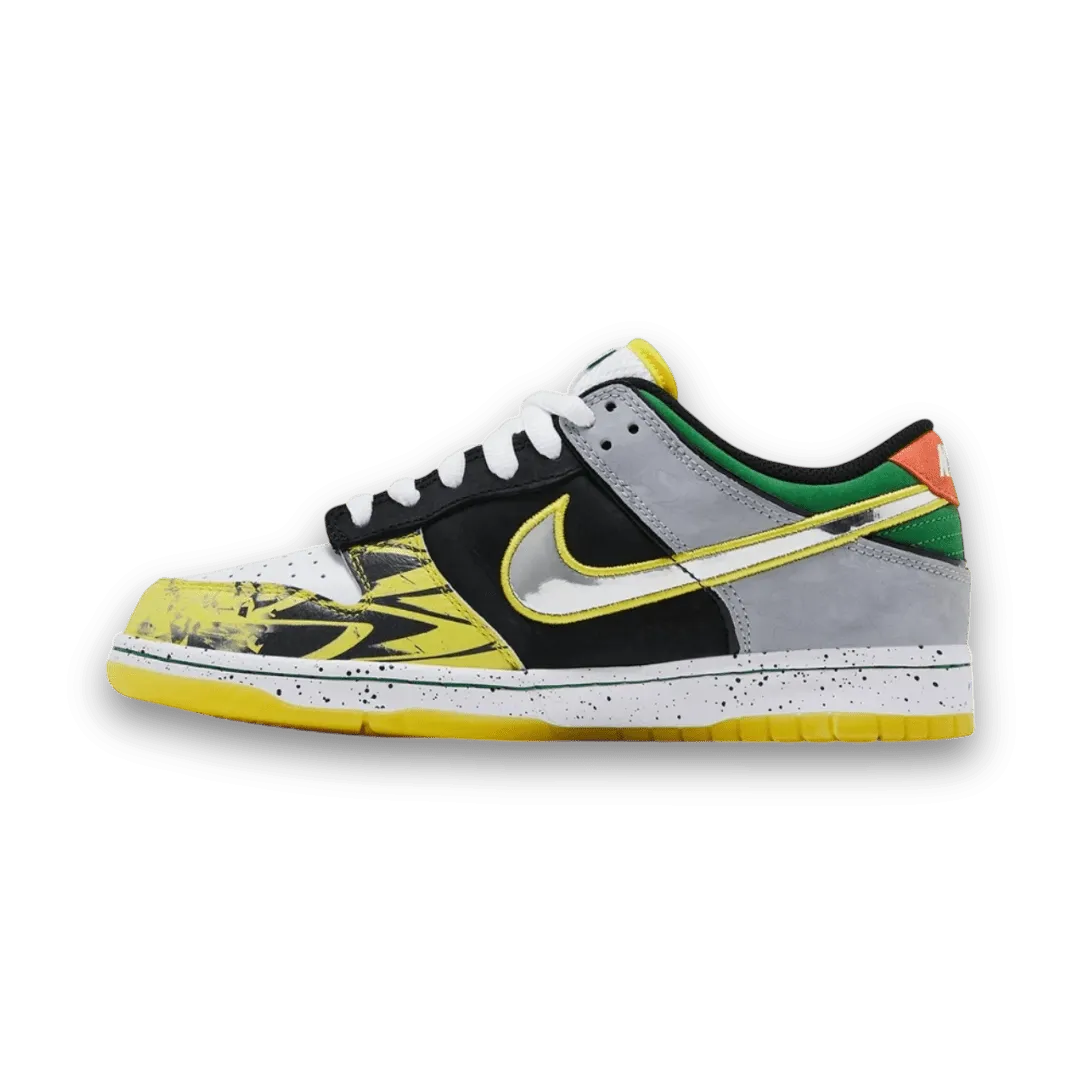 Dunk Low 'What the Duck - University of Oregon Away' PE - Generation O Pack