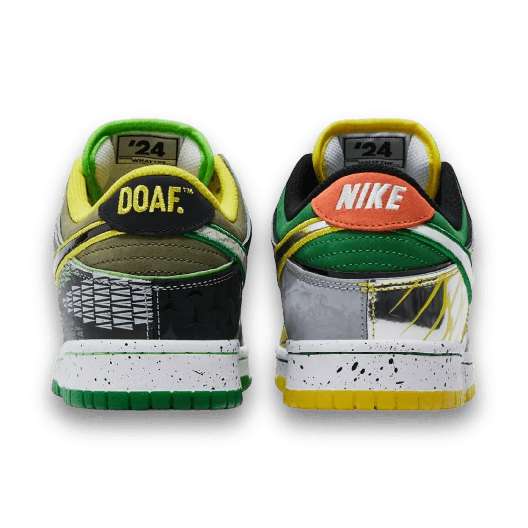 Dunk Low 'What the Duck - University of Oregon Away' PE - Generation O Pack