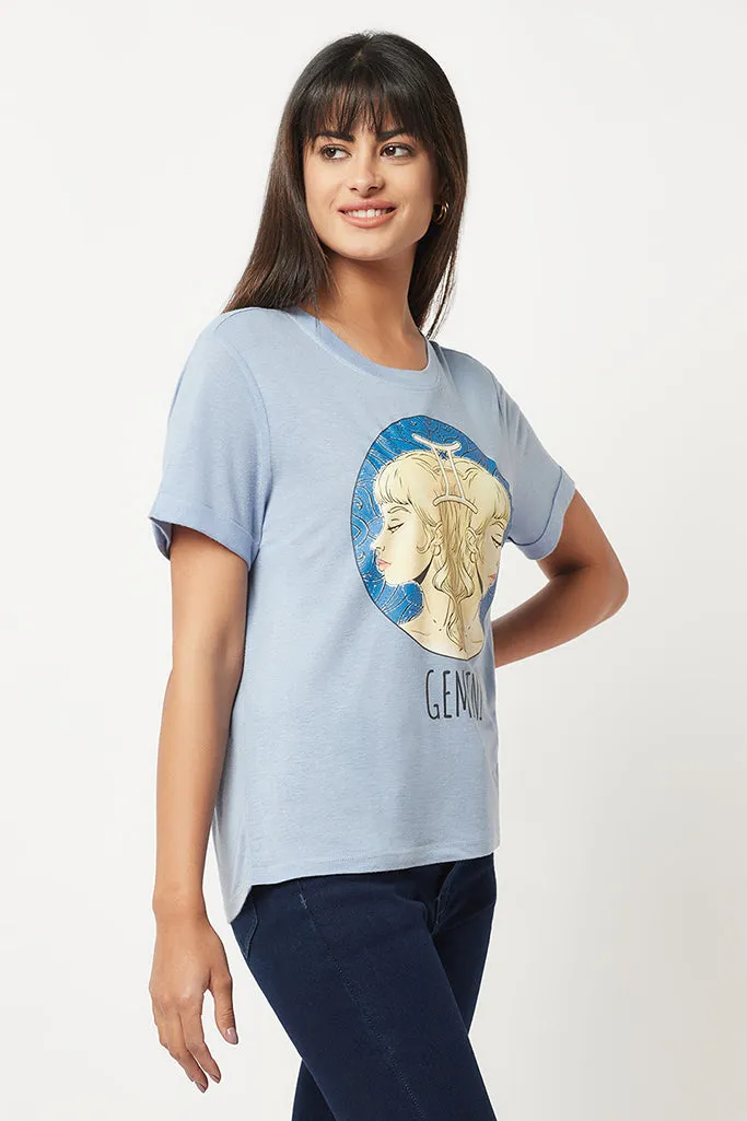 Gemini Zodiac Sign T-shirt