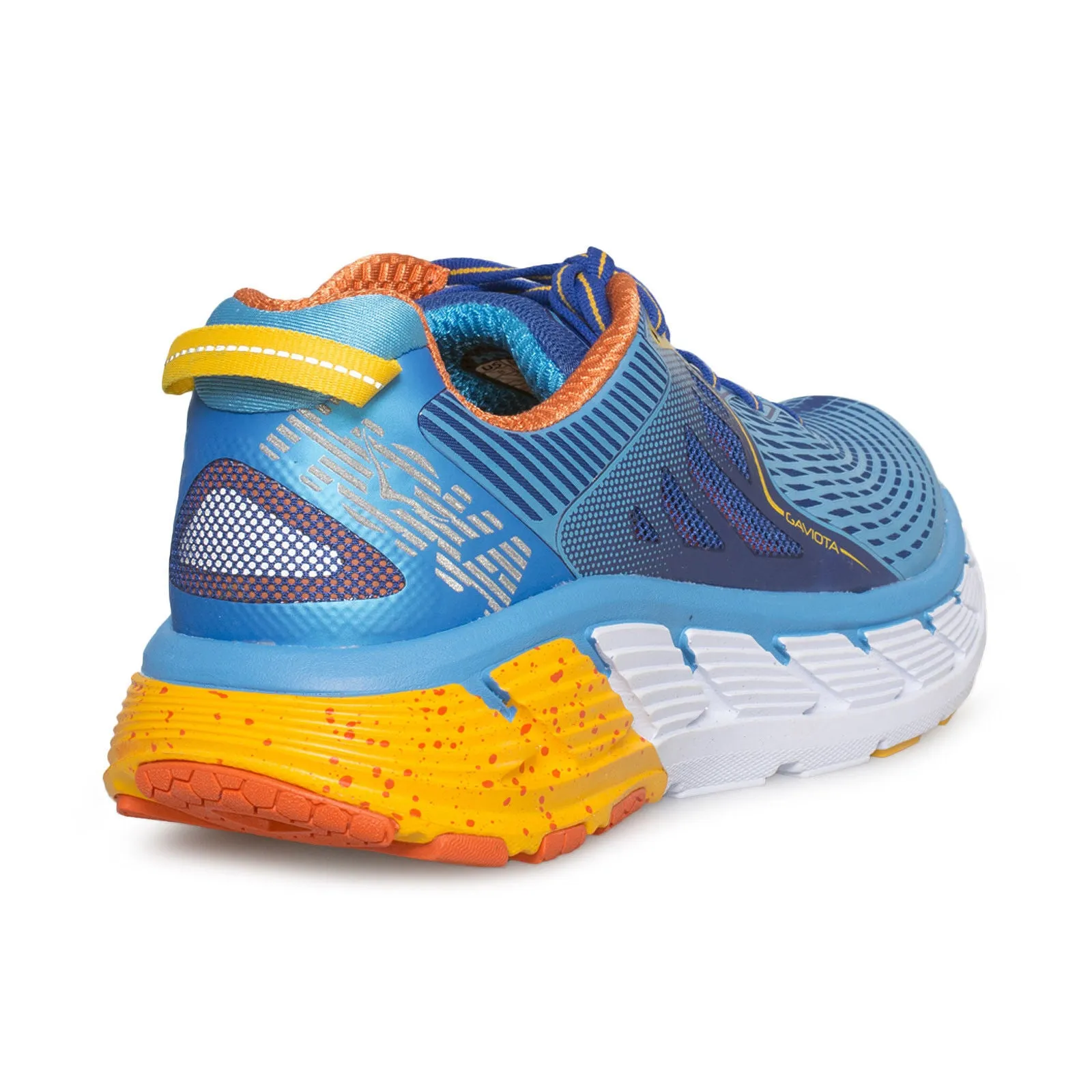 Hoka One One Gaviota Dresden Blue / Gold Fusion Running Shoes