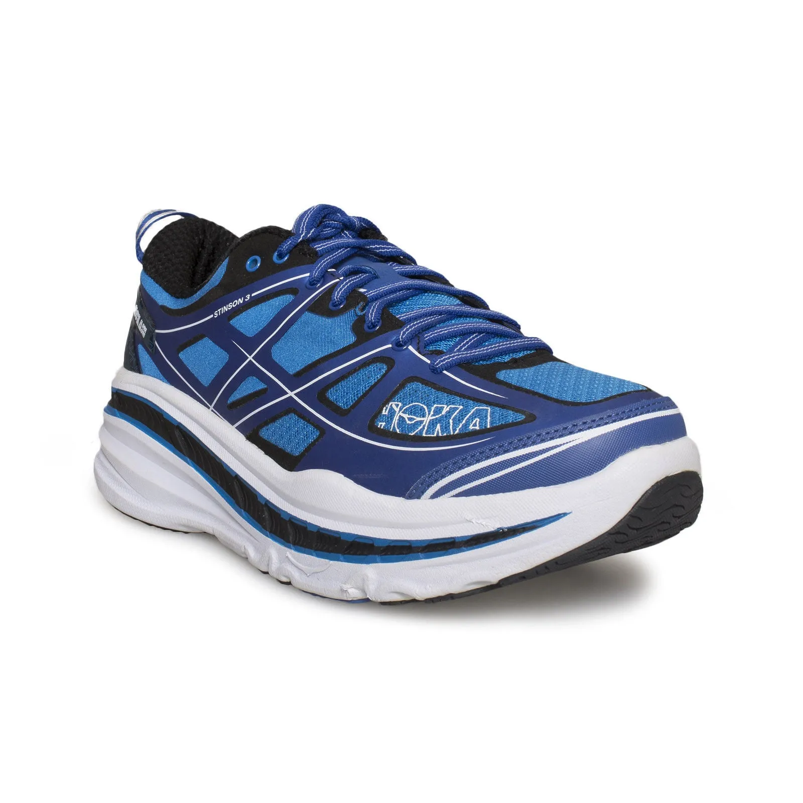 Hoka One One Stinson 3 True Blue / White Running Shoes