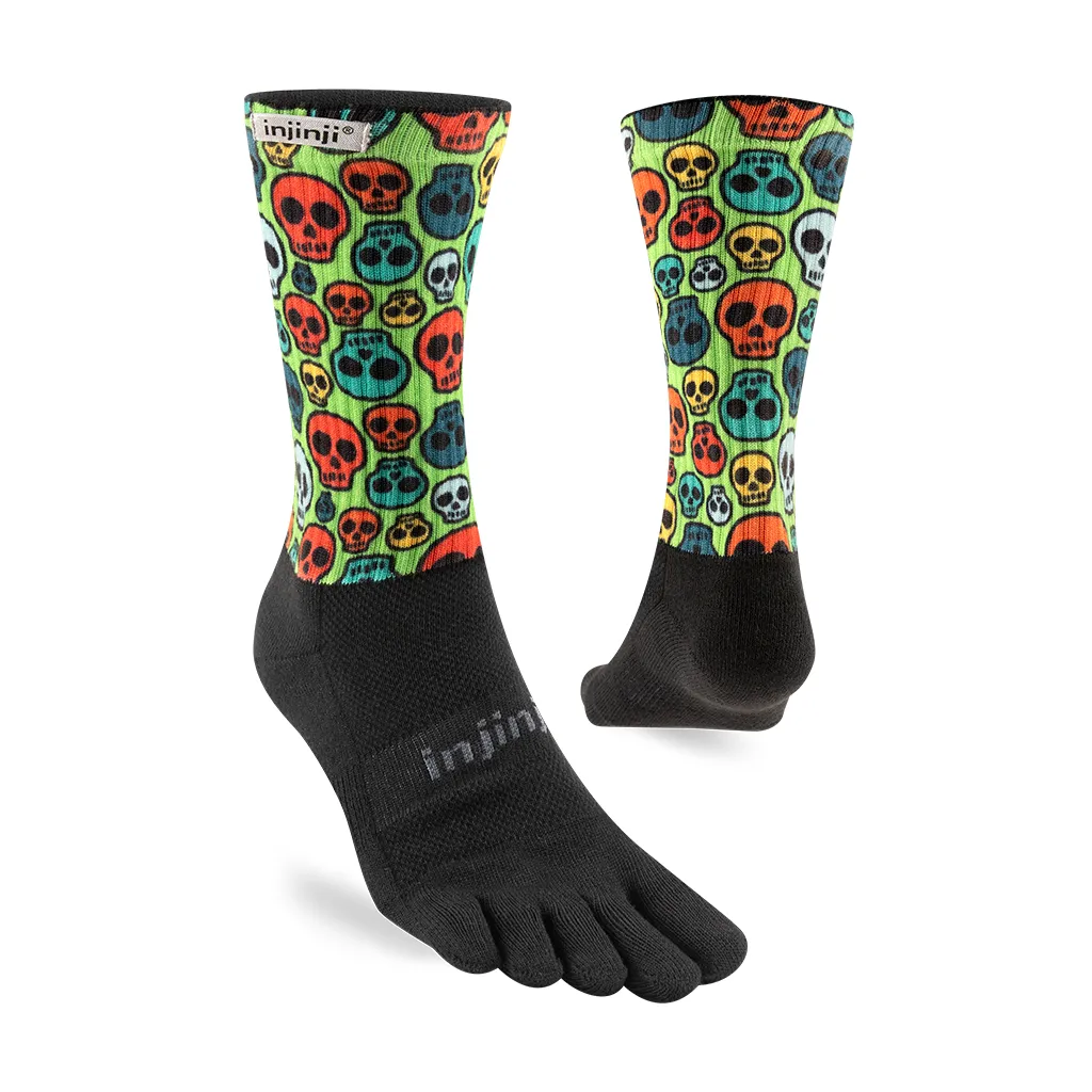 Injinji Spectrum Trail Midweight Crew Running Socks