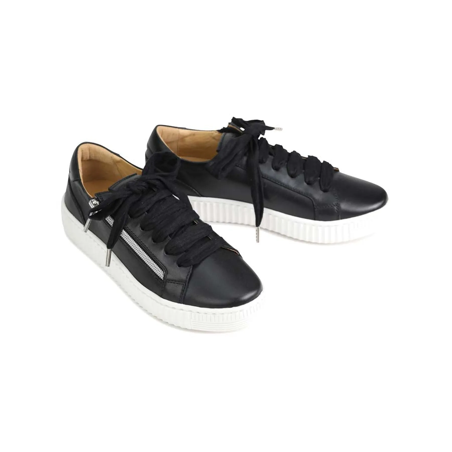 JODIE PLATFORM SNEAKERS LEATHER