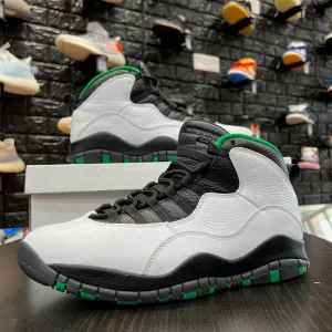 Jordan 10 Retro Seattle - Gently Enjoyed (Used) - Rep Box Men 8.5