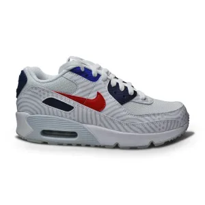 Juniors Nike Air Max 90 GS - CZ8650 100 - White University Red