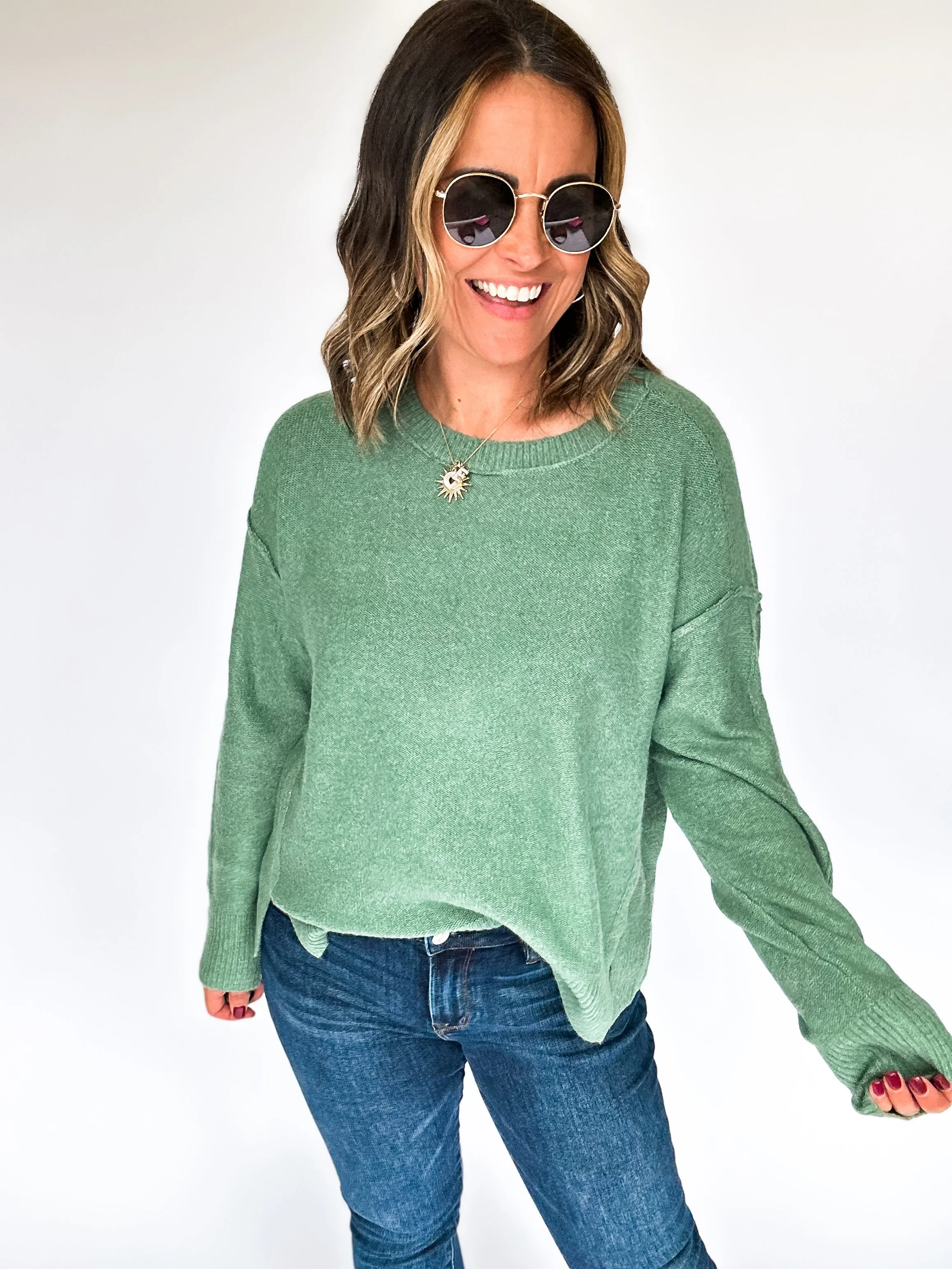 Mystical Jade Sweater