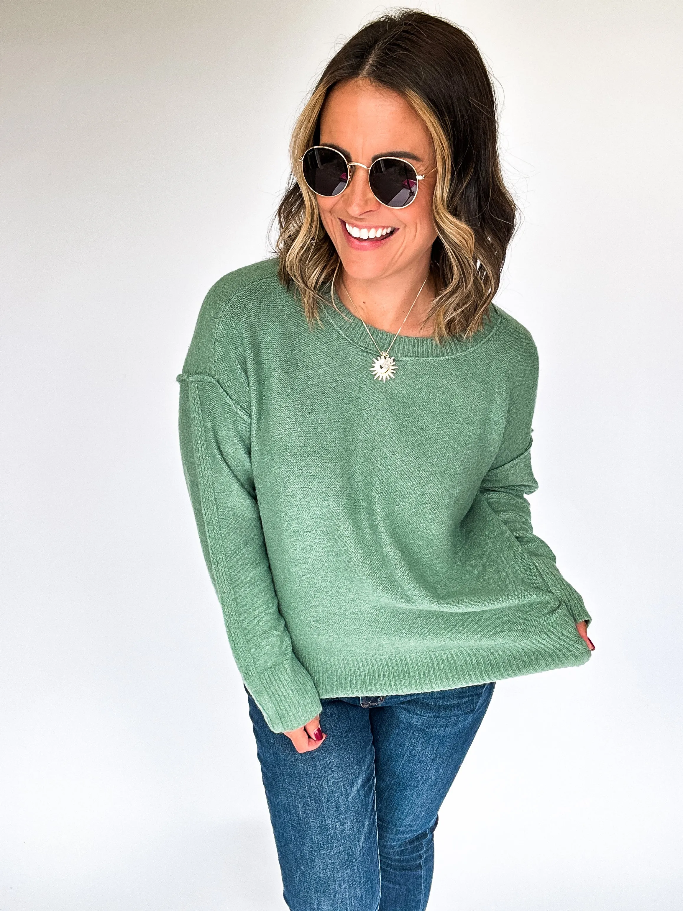 Mystical Jade Sweater