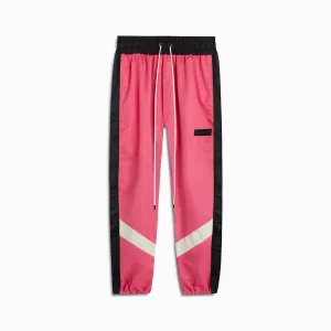 parachute track pant 2.5 / wildflower pink   black   ivory