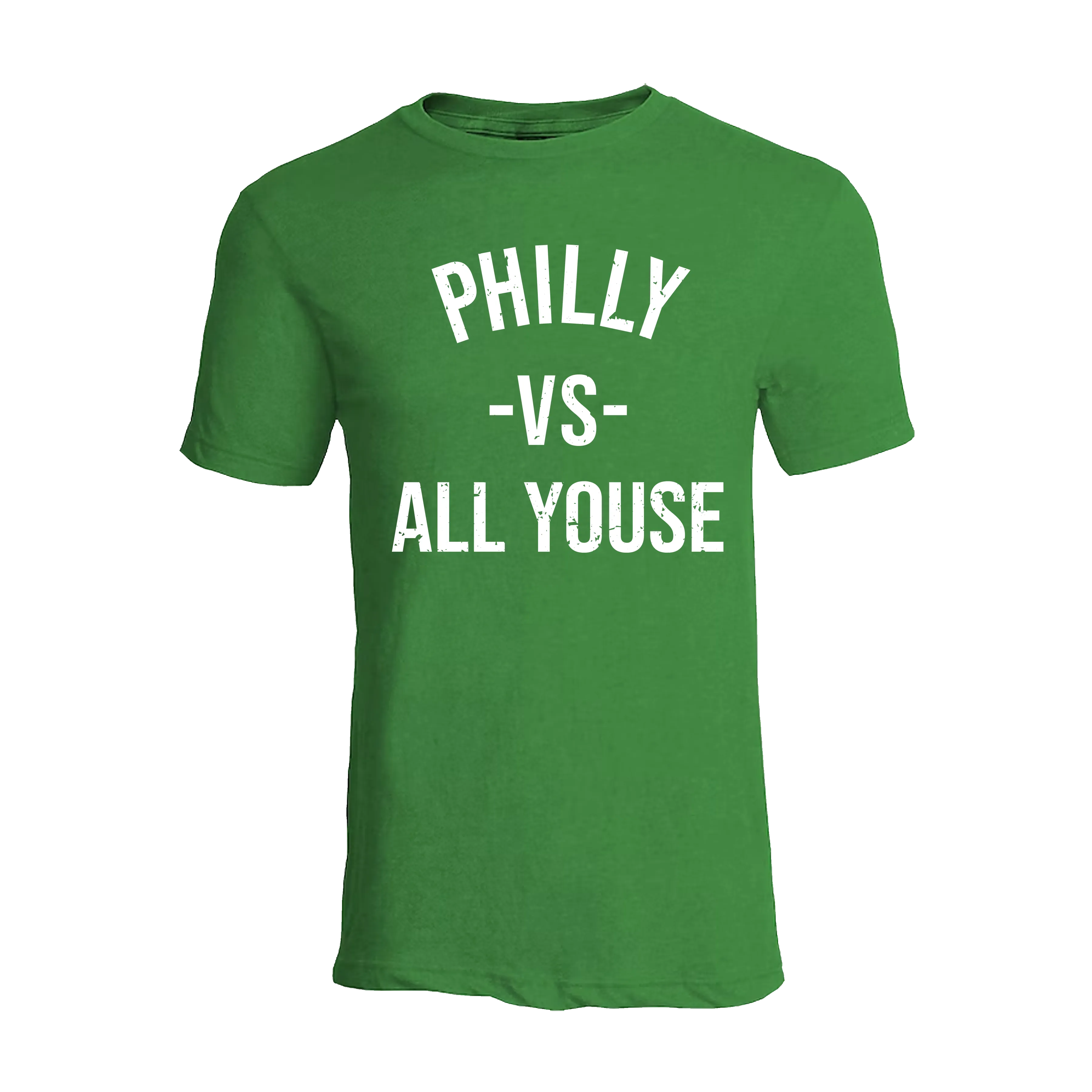 Philly vs All Youse Kelly Green T-Shirt | Philadelphia Football