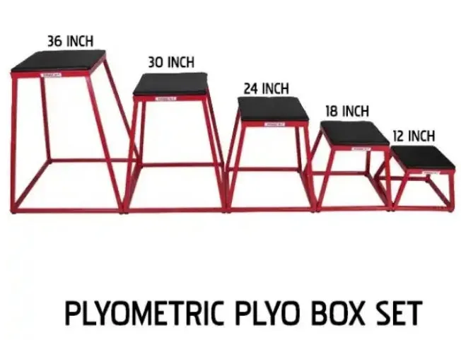 Plyometric plyo box set -